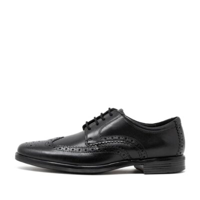 CLARKS Howard Wing Black. Premium Shoes