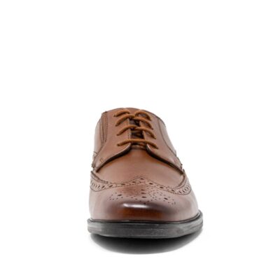 CLARKS Howard Wing Dark Tan. Premium Shoes