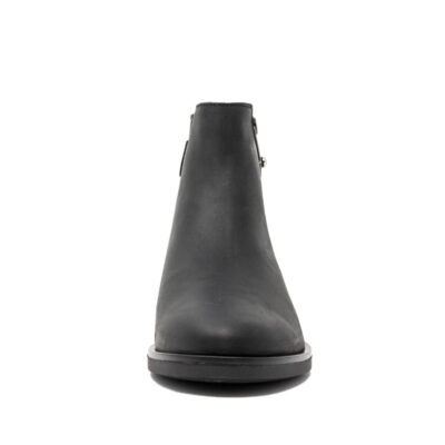 CLARKS Memi Lo Black. Premium Leather Shoes