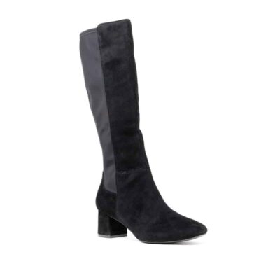 CLARKS Sheer55 Hi Black. Premium Leather Shoes