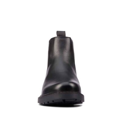 CLARKS Orinoco2 Lane Black. Premium Leather Shoes