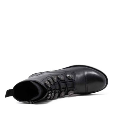 Gabor 71.796.27 Black. Premium Black Leather Shoes