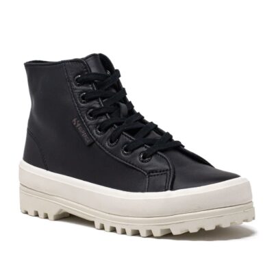 Superga Alpina Black-F Avorio