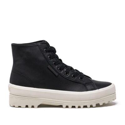 Superga Alpina Black-F Avorio