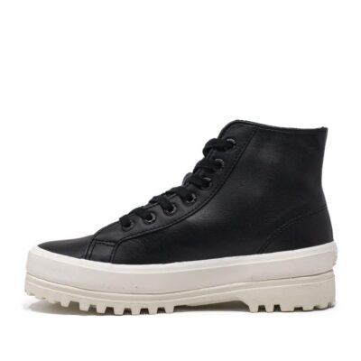 Superga Alpina Black-F Avorio