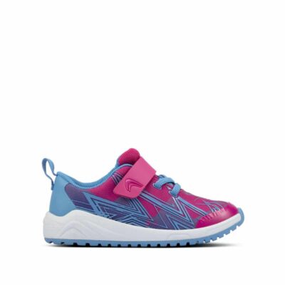 CLARKS Aeon Pace Toddler Pink Combi