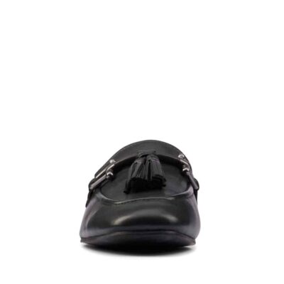 Clarks Pure 2 Tassel Black Leather