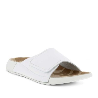 Ecco 2nd Cozmo W Flat Sandal White