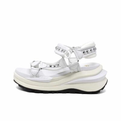 ASH SHOGUN OFF WHITE WEDGE LADIES SANDALS